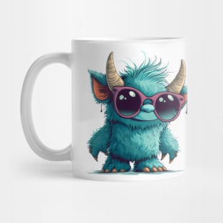 Cute Fluffy Monster Mug